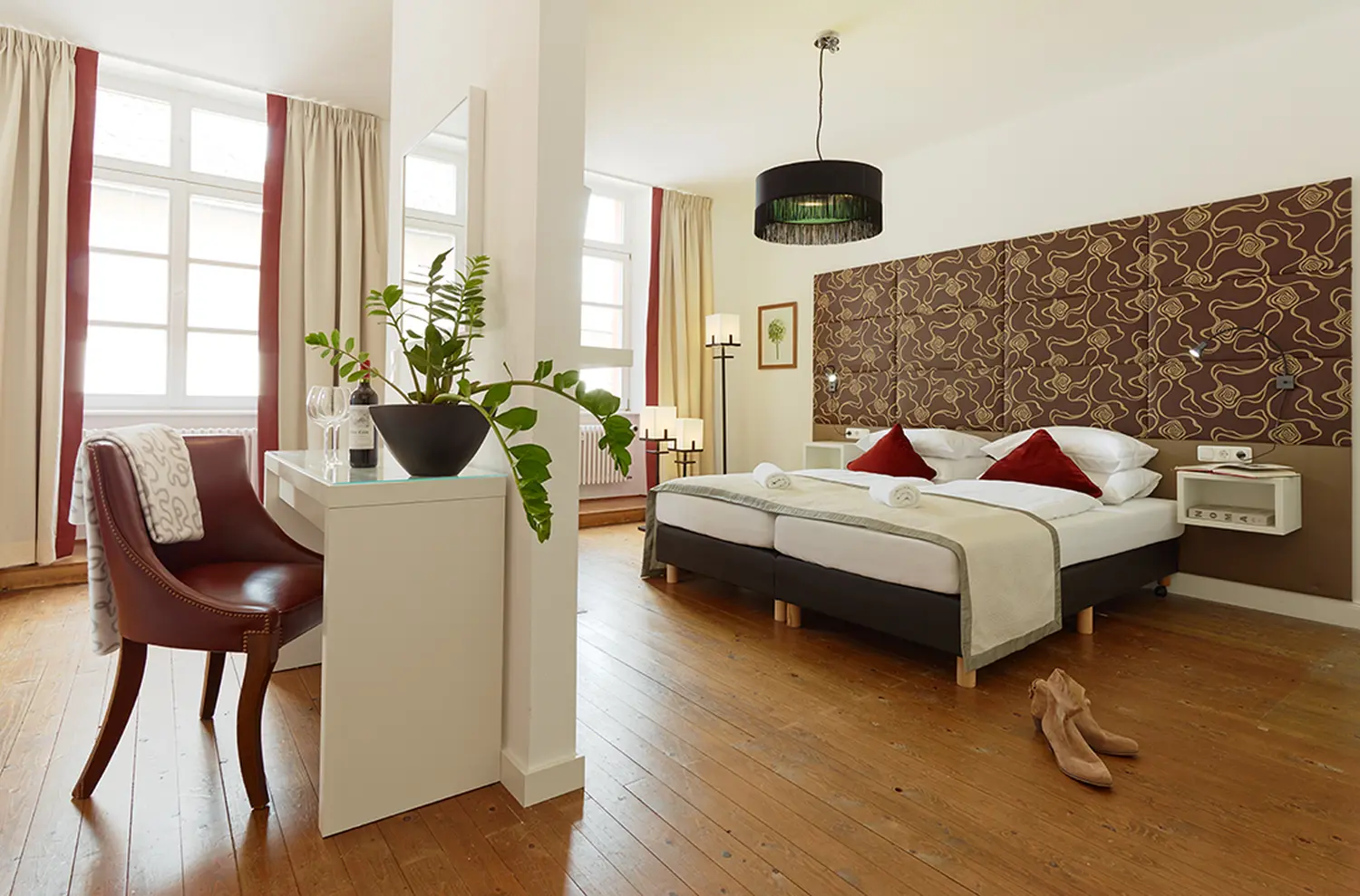 Hotel Restaurant Lekker - Gastronomie und Hotel - Luxus Suite - Schlafzimmer