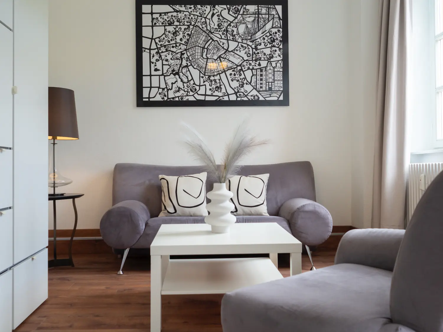 Hotel Restaurant Lekker - Gastronomie und Hotel - Doppelzimmer Komfort - Wohnzimmer