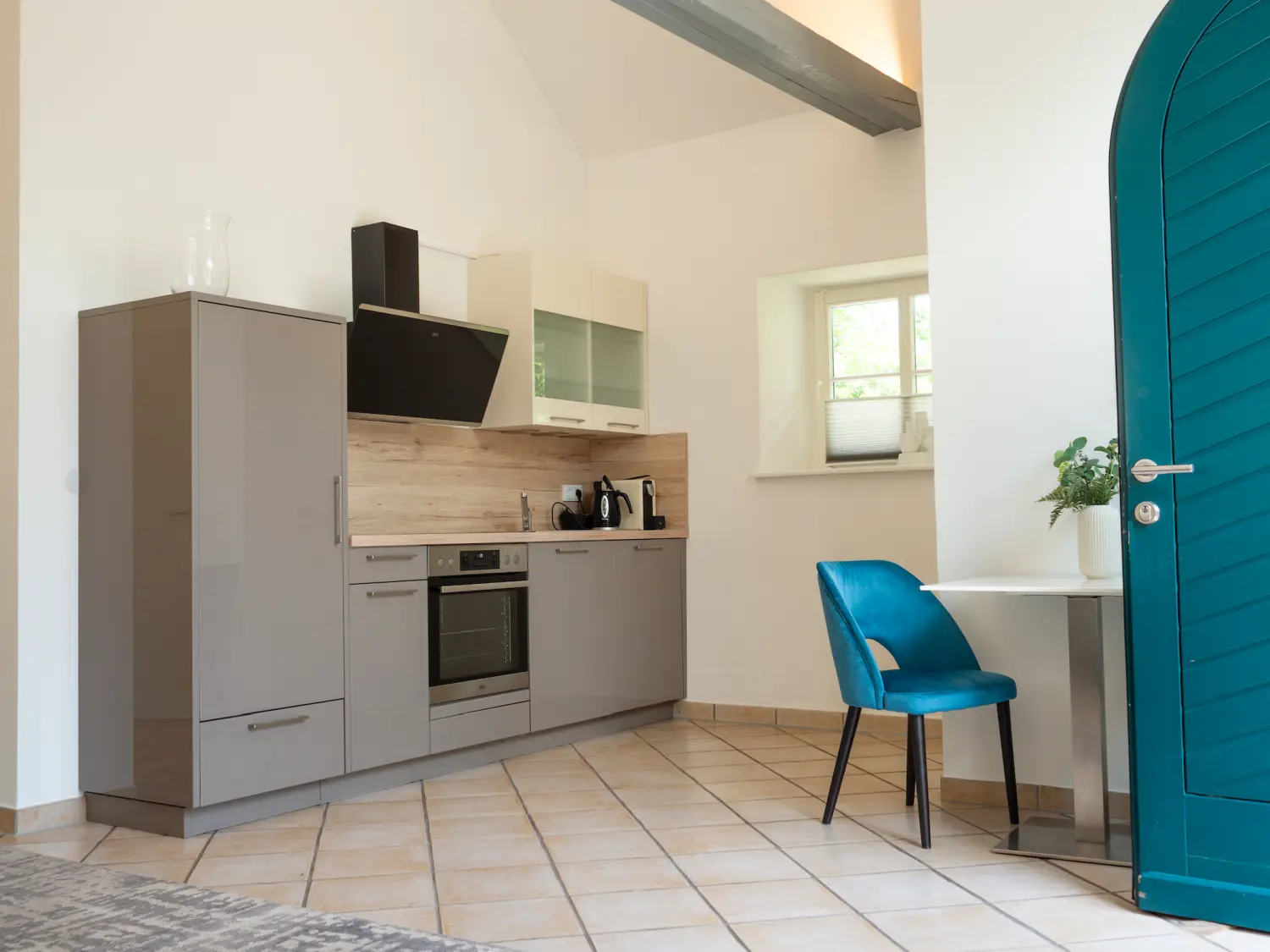 Hotel Restaurant Lekker - Gastronomie und Hotel - Appartement „grünes Tor“ - Küche