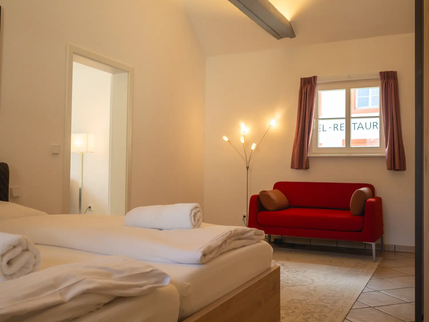 Hotel Restaurant Lekker - Gastronomie und Hotel - Doppelzimmer Komfort - Schlafzimmer