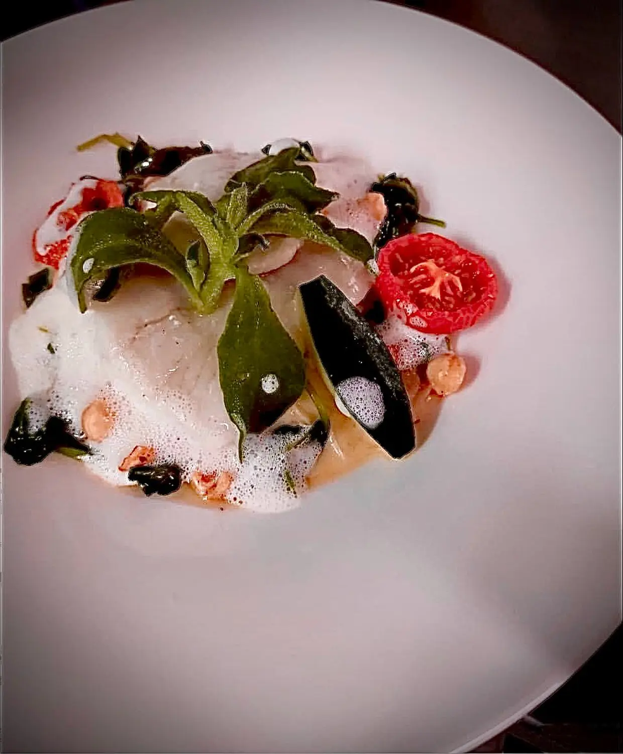 Hotel Restaurant Lekker - Gastronomie und Hotel - Das Essen war wunderschön auf einem Teller angerichtet.